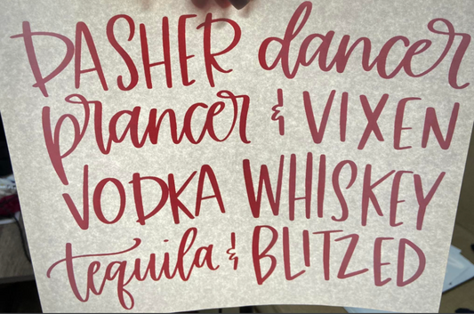 Dasher Dancer Vodka (Red)