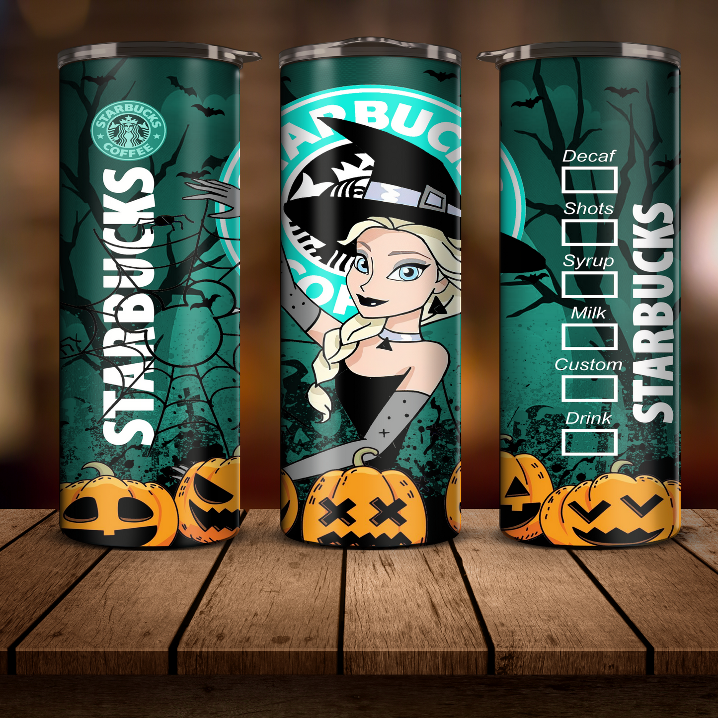 Starbies Elsa Halloween