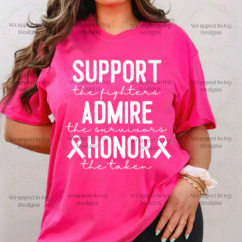 Support Admire Honor